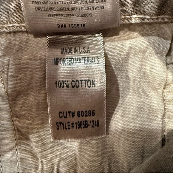 Citizens Of Humanity Jolene High Rise Vintage Slim Crop Jeans Women’s 29 Taupe - Picture 13 of 13